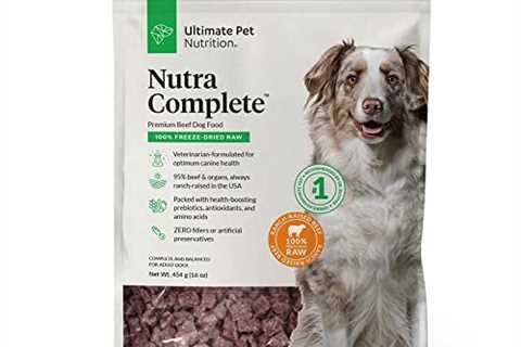Ultimate Pet Nutrition Nutra Complete Raw Beef Dog Food