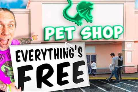 I Opened Another Free Reptile Pet Shop!