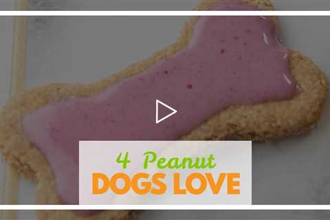 4 Peanut Butter Cookies Recipes for Dogs