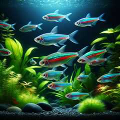 How many neon tetras should you keep together?